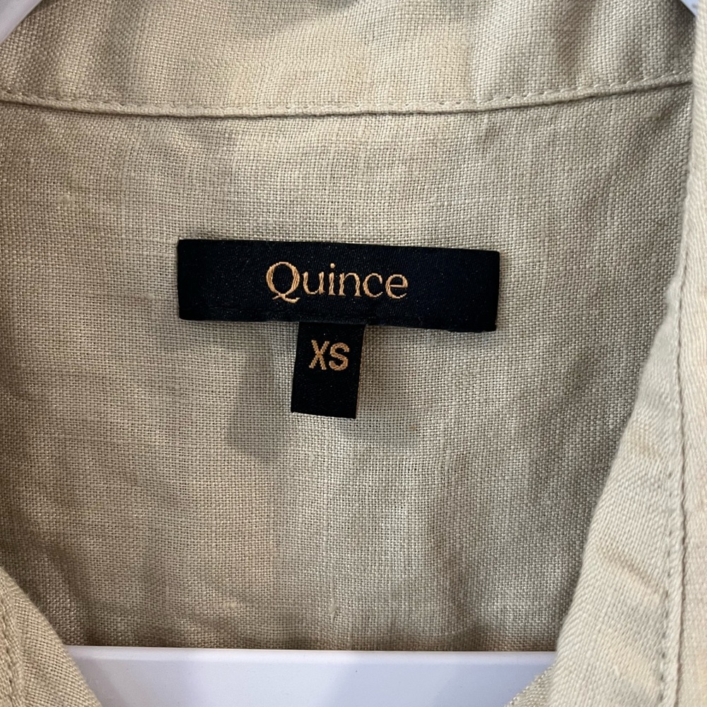 Quince European Linen Button Shirt XS - Picture 7 of 14